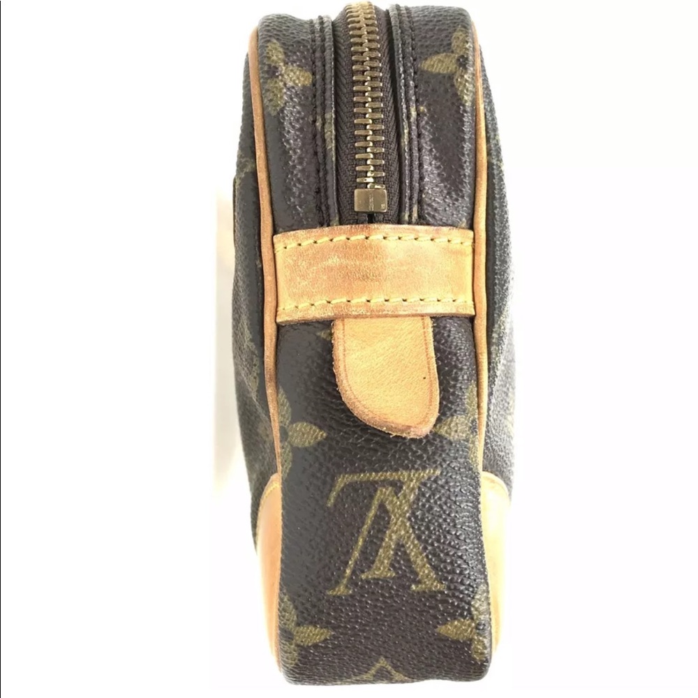 authentic LV Monogram Marly Dragonne GM Clutch - Picture 10 of 14